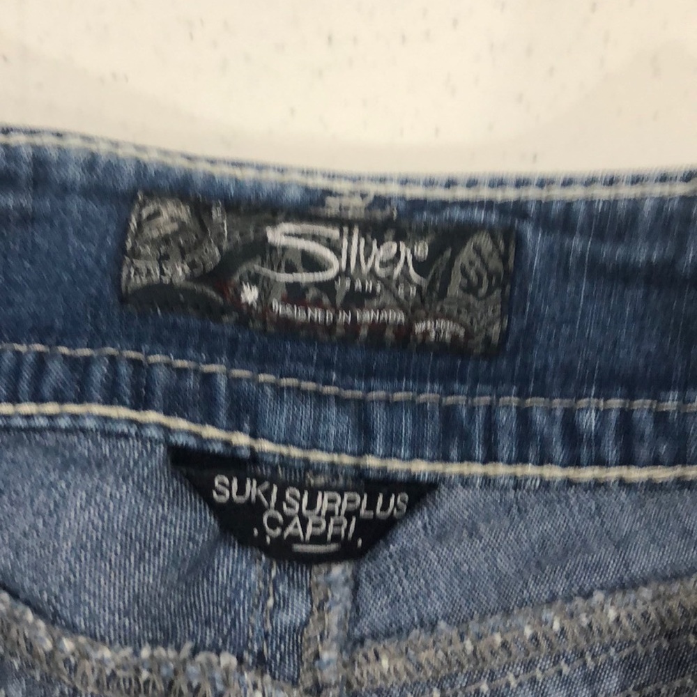 Silver Capris - Picture 3 of 5